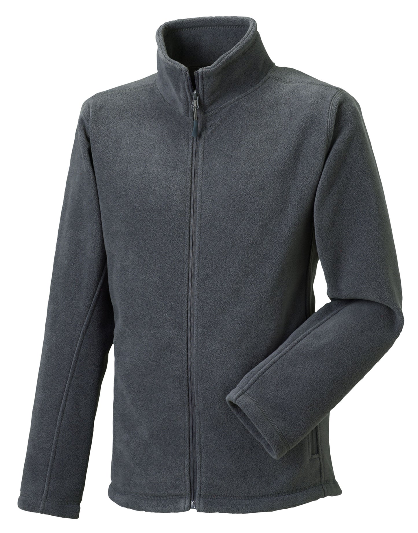 Men's Full Zip Outdoor Fleece - Convoy Grey