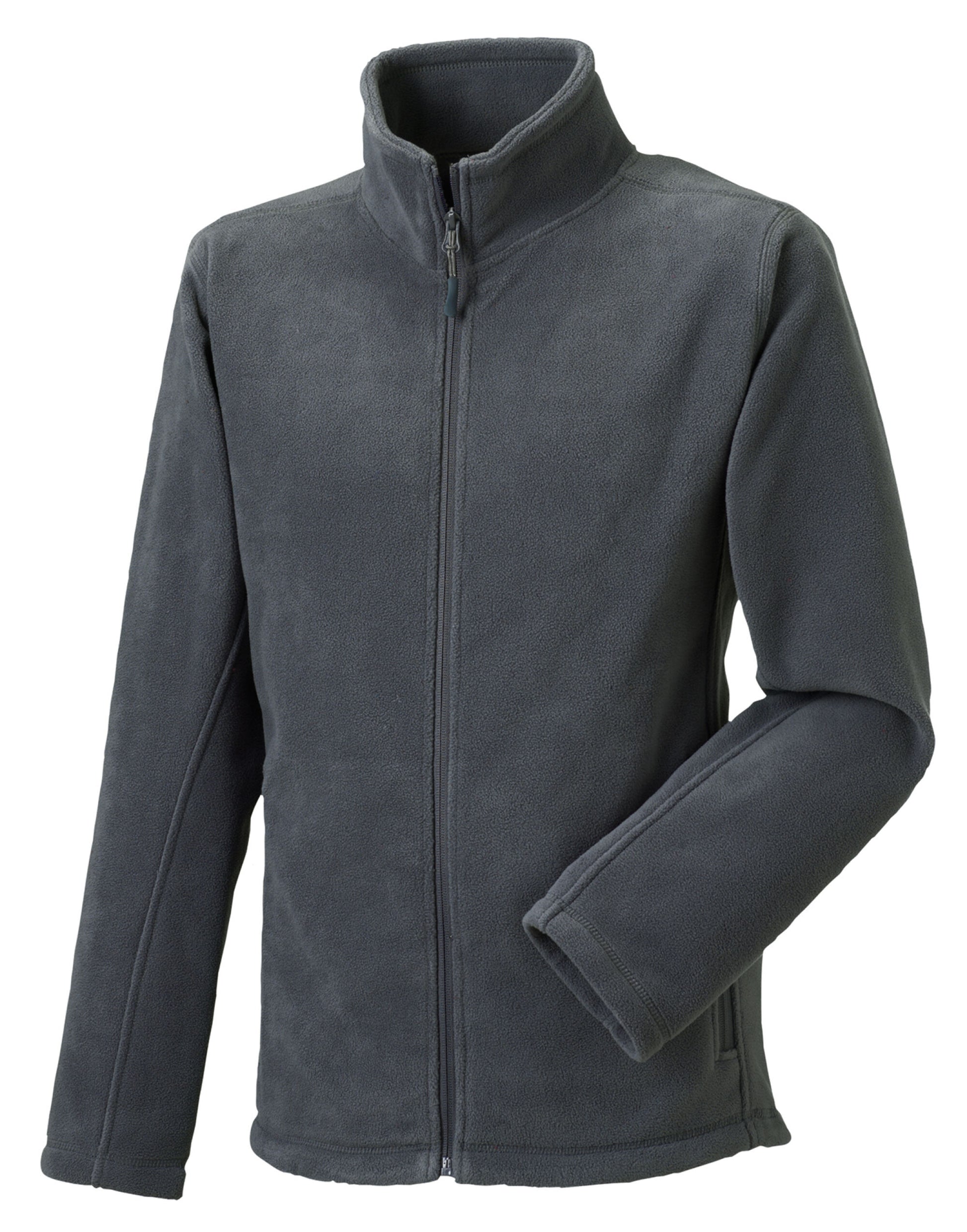 Men's Full Zip Outdoor Fleece - Convoy Grey