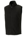 Men's Outdoor Fleece Gilet - Black