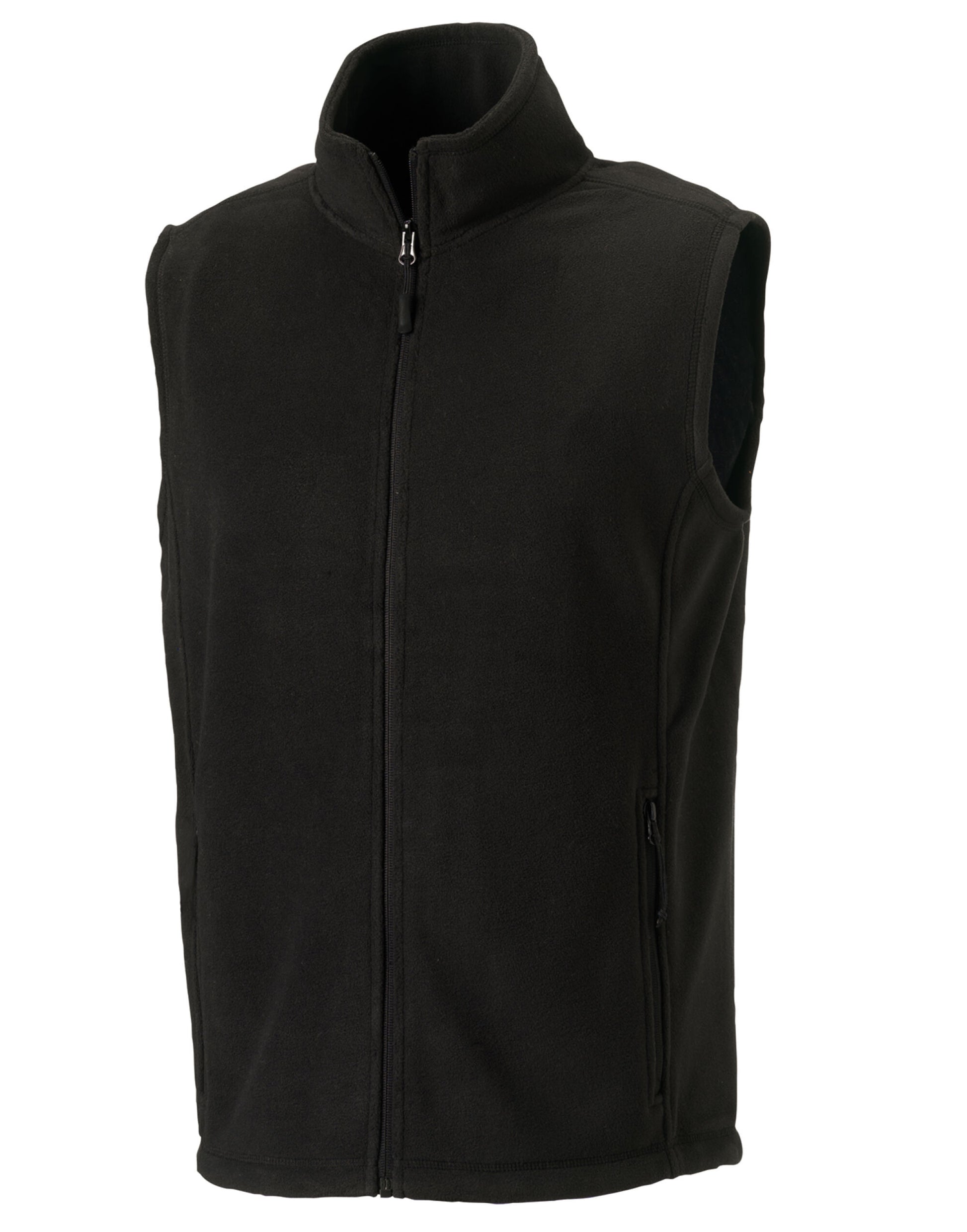 Men's Outdoor Fleece Gilet - Black