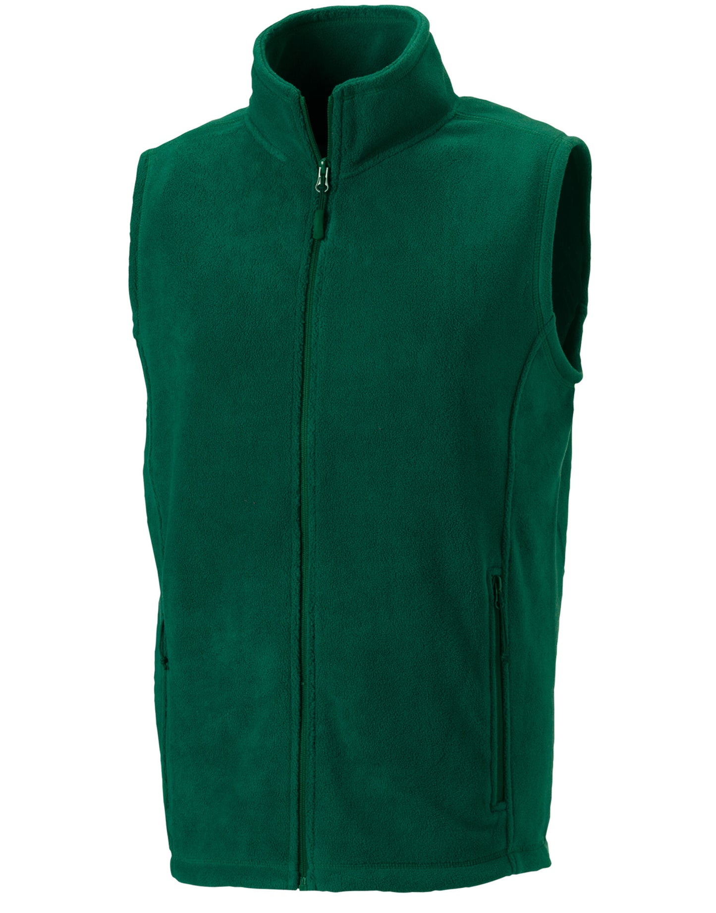 Men's Outdoor Fleece Gilet - Bottle Green