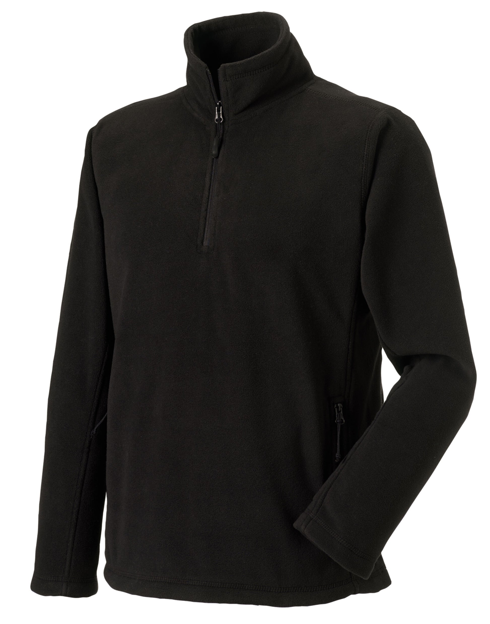 1/4 Zip Outdoor Fleece - Black
