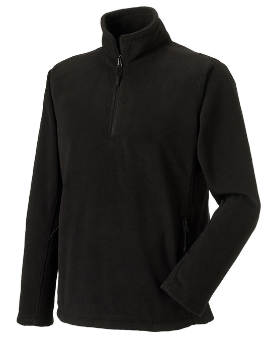 1/4 Zip Outdoor Fleece - Black