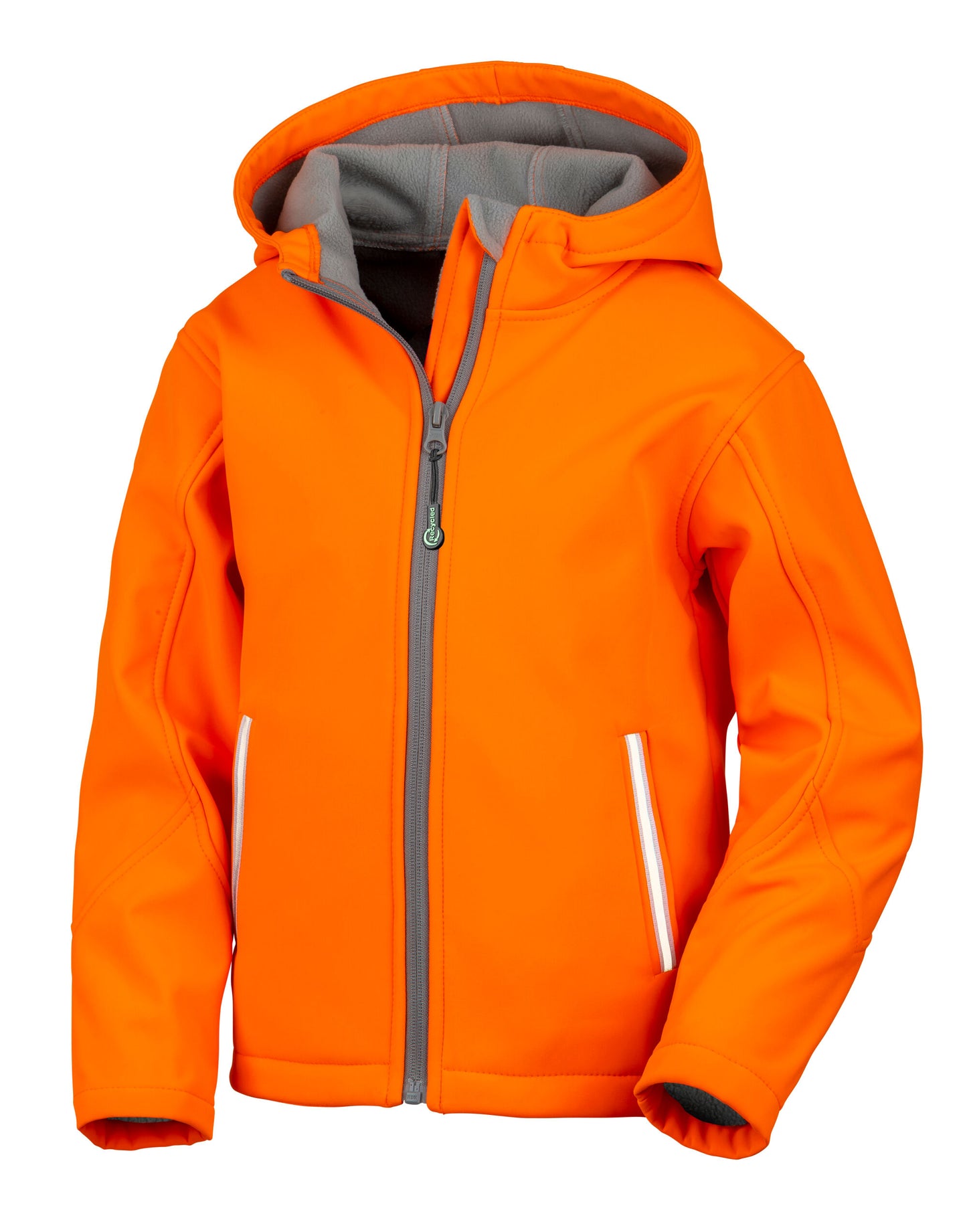 Junior TX Performance Hooded Softshell - Neon Orange