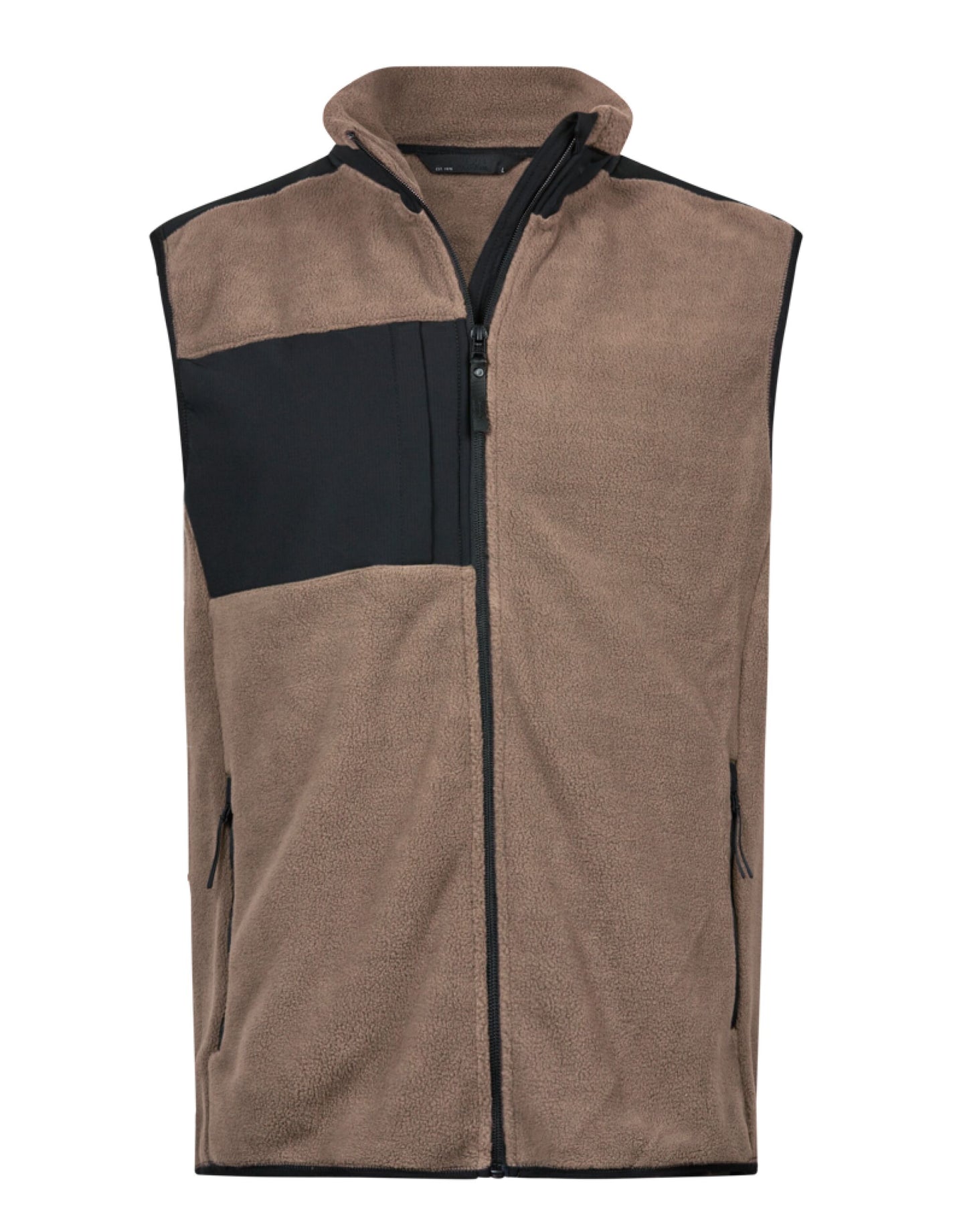 Mountain Fleece Bodywarmer - Clay/Black