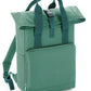Twin Handle Roll-Top Backpack - Sage Green