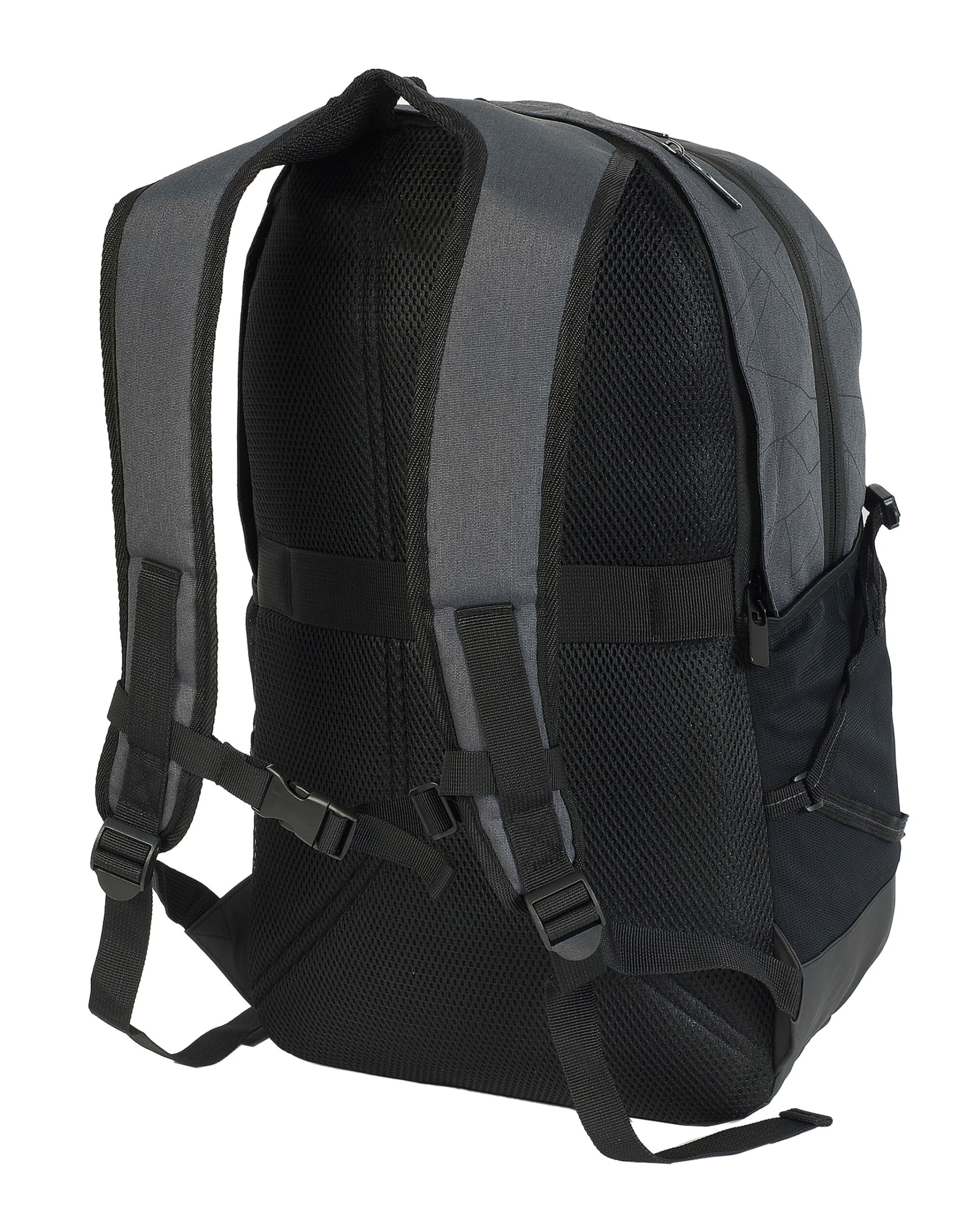 Leipzig Laptop Backpack - Dark Grey/Black