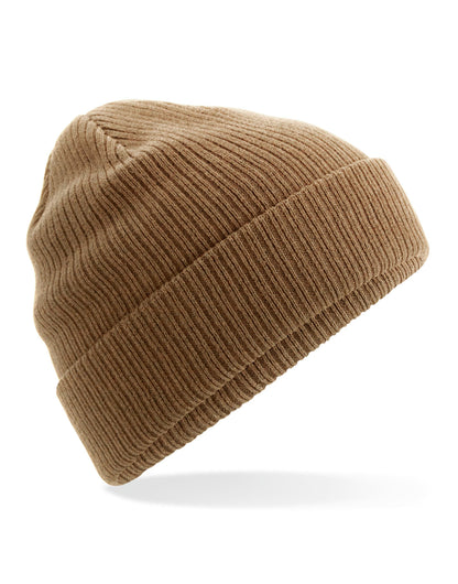 Organic Cotton Beanie - Biscuit