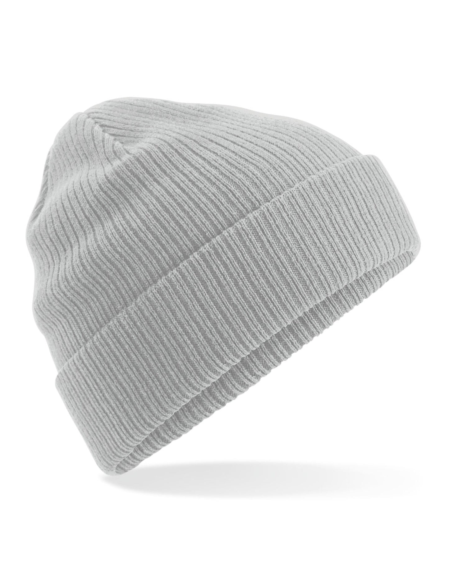Organic Cotton Beanie - Light Grey