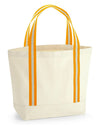 EarthAware® Organic Boat Bag - Natural/Amber