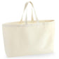 Oversized Canvas Tote Bag - Natural