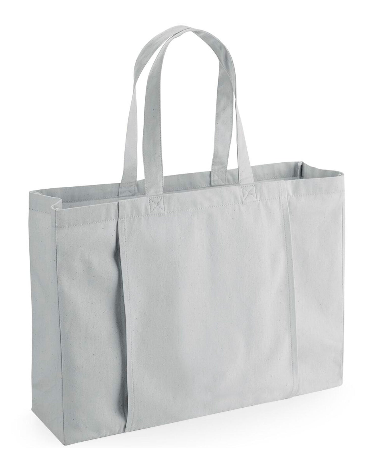 EarthAware® Organic Yoga Tote Bag - Light Grey
