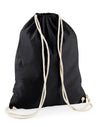 Recycled Cotton Gymsac - Black
