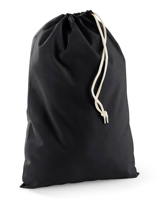 Recycled Cotton Stuff Bag - Black