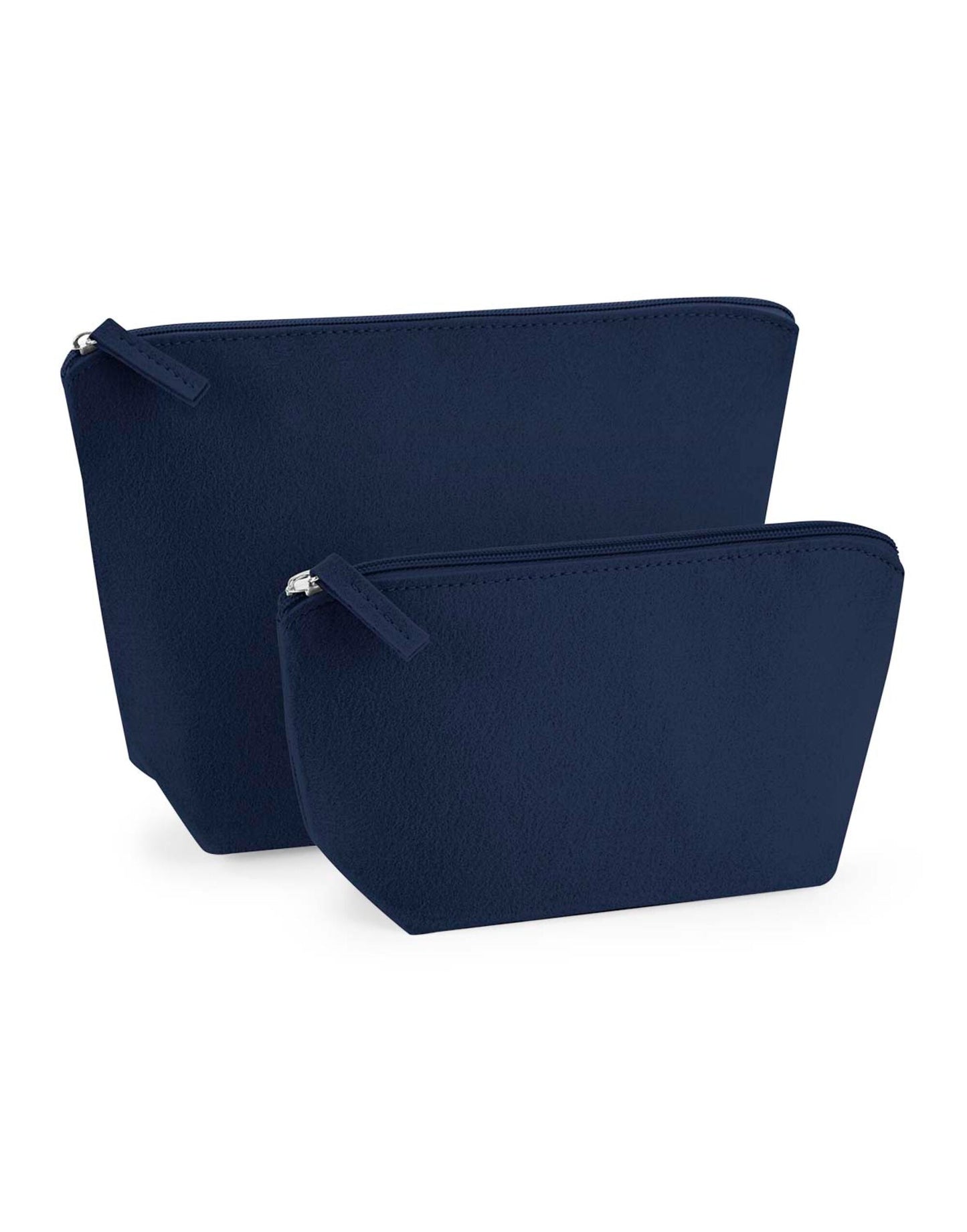 Felt Accessory Bag - Navy