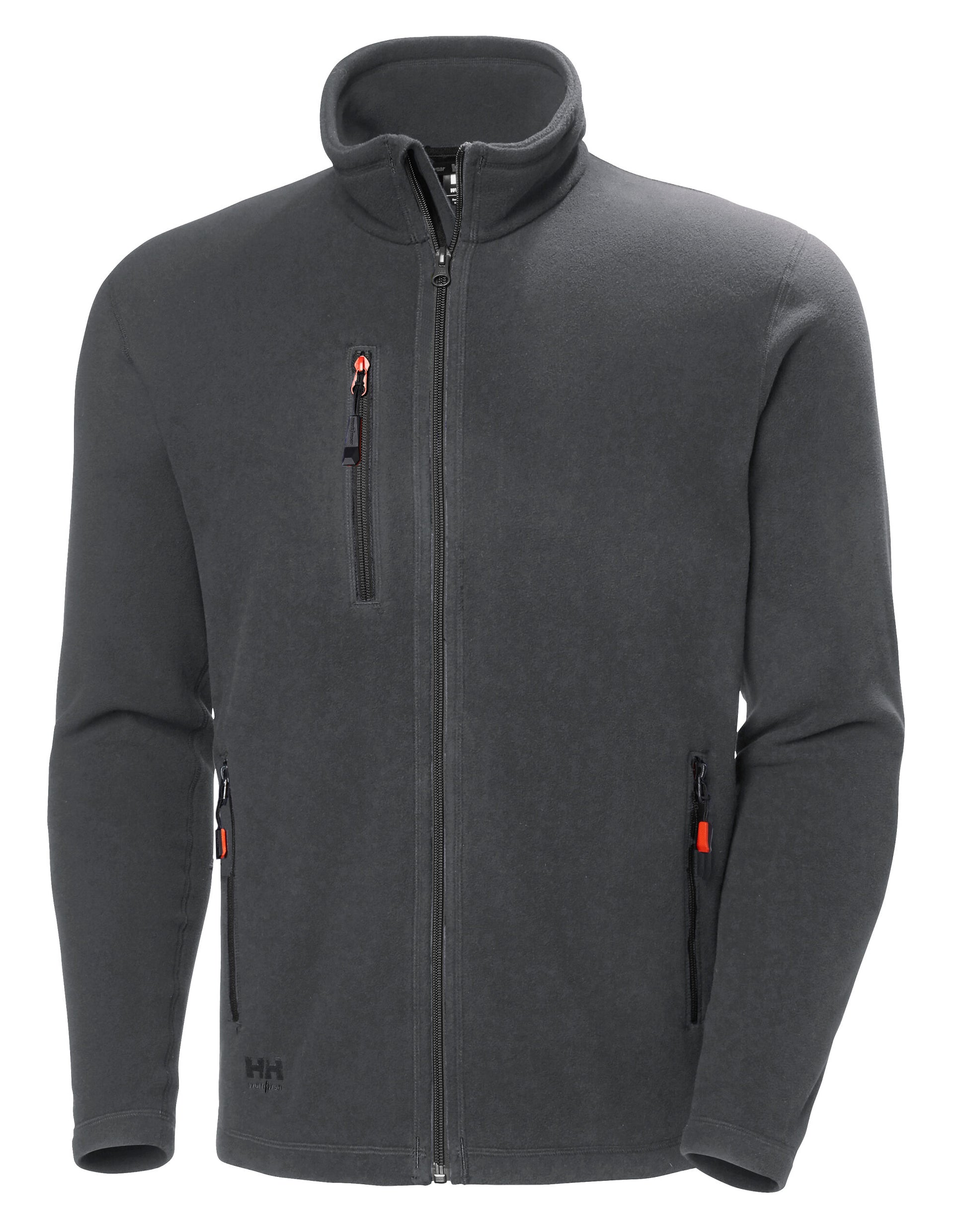 Oxford Fleece Jacket - Dark Grey
