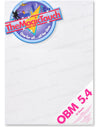 OBM 5.4 Paper A4 Micro Pack (Pack 25) - White