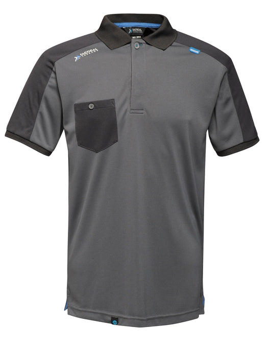 Offensive Wicking Polo - Seal Grey