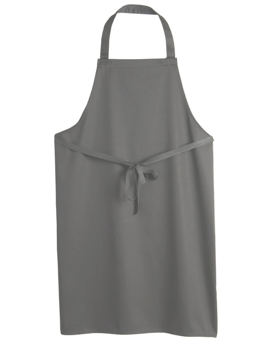 Low Cost Bib Apron Without Pocket - Griffin Grey