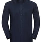 Men's Long Sleeve Classic Oxford Shirt - Bright Navy