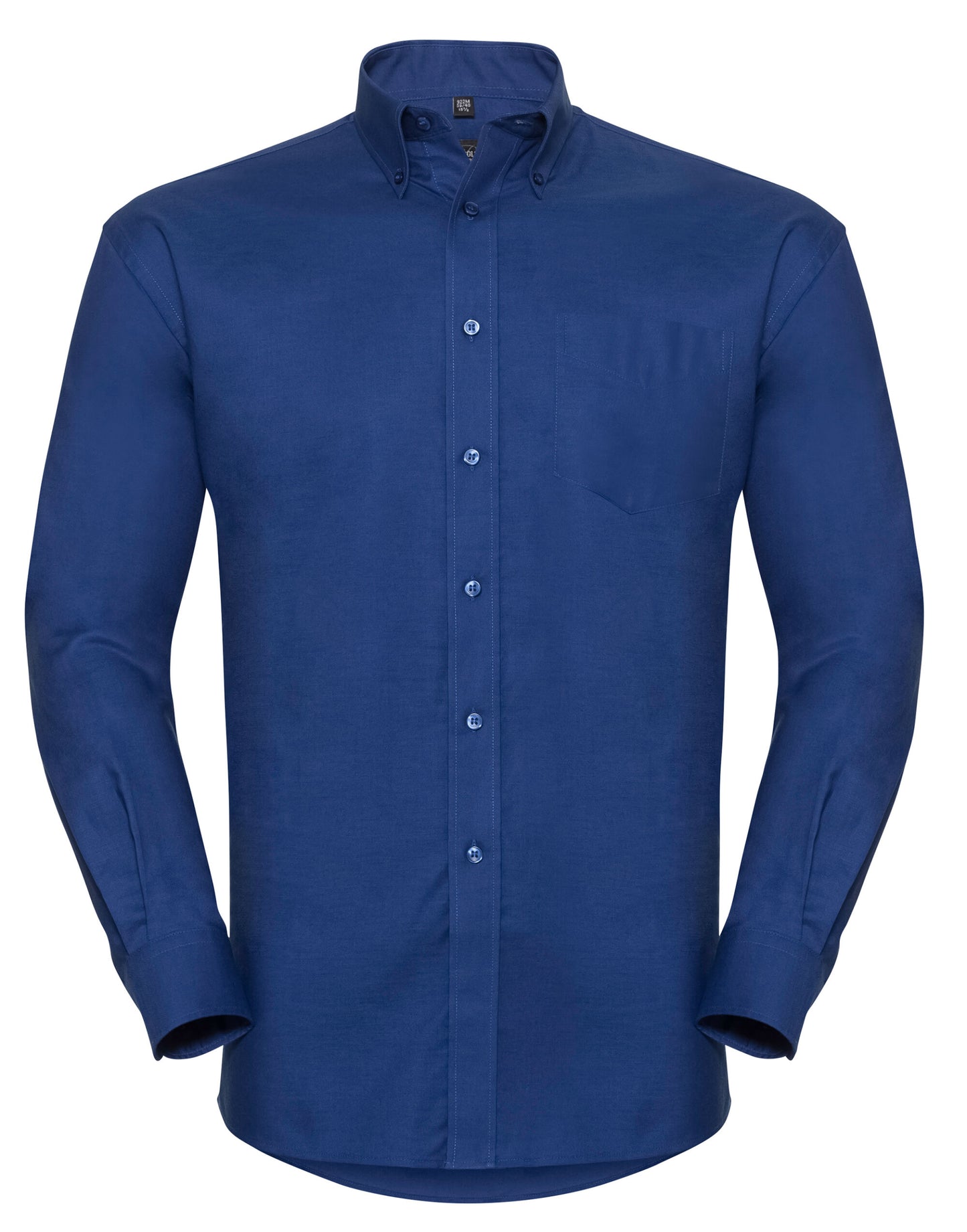 Men's Long Sleeve Classic Oxford Shirt - Bright Royal