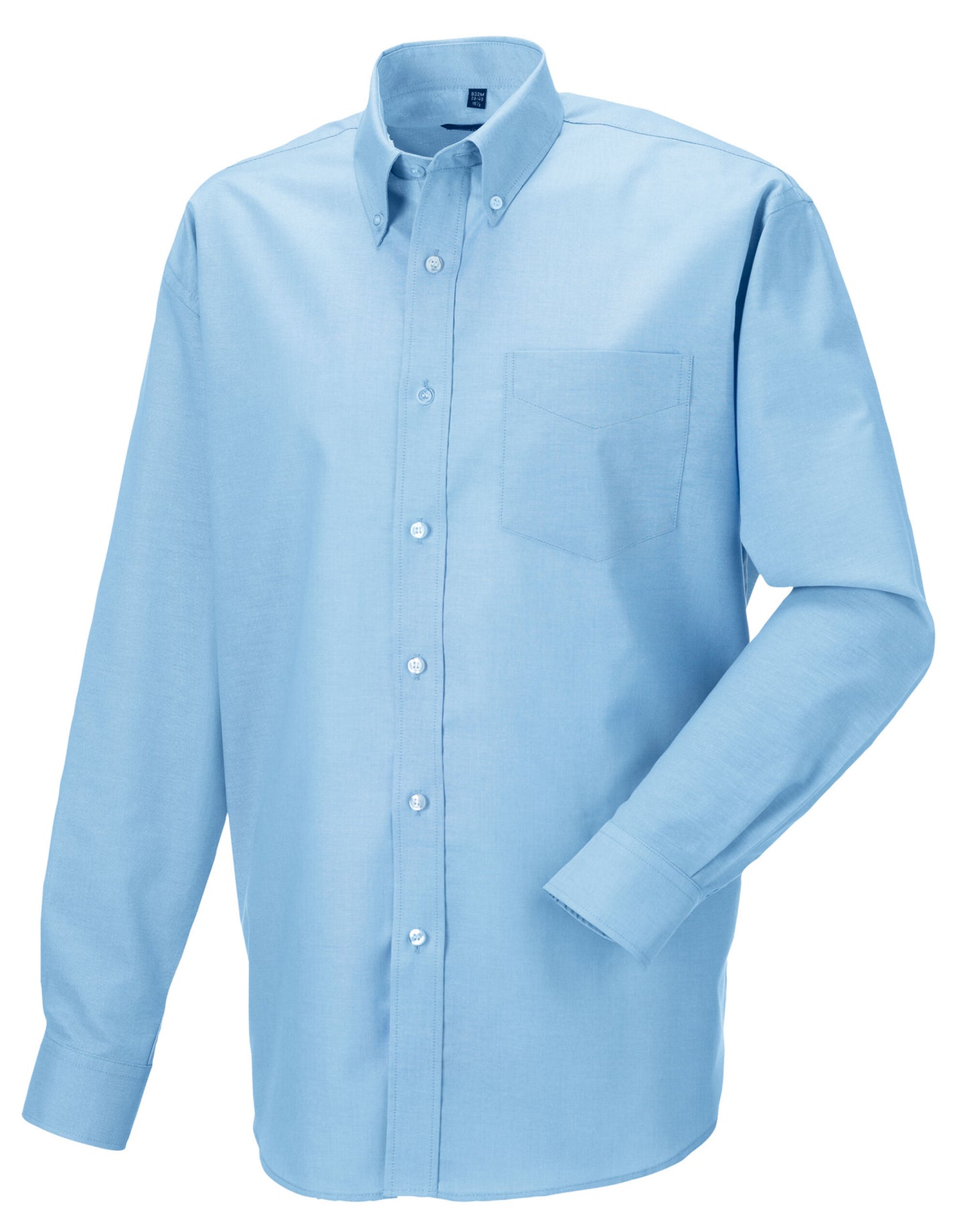Men's Long Sleeve Classic Oxford Shirt - Oxford Blue