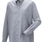 Men's Long Sleeve Classic Oxford Shirt - Silver Grey