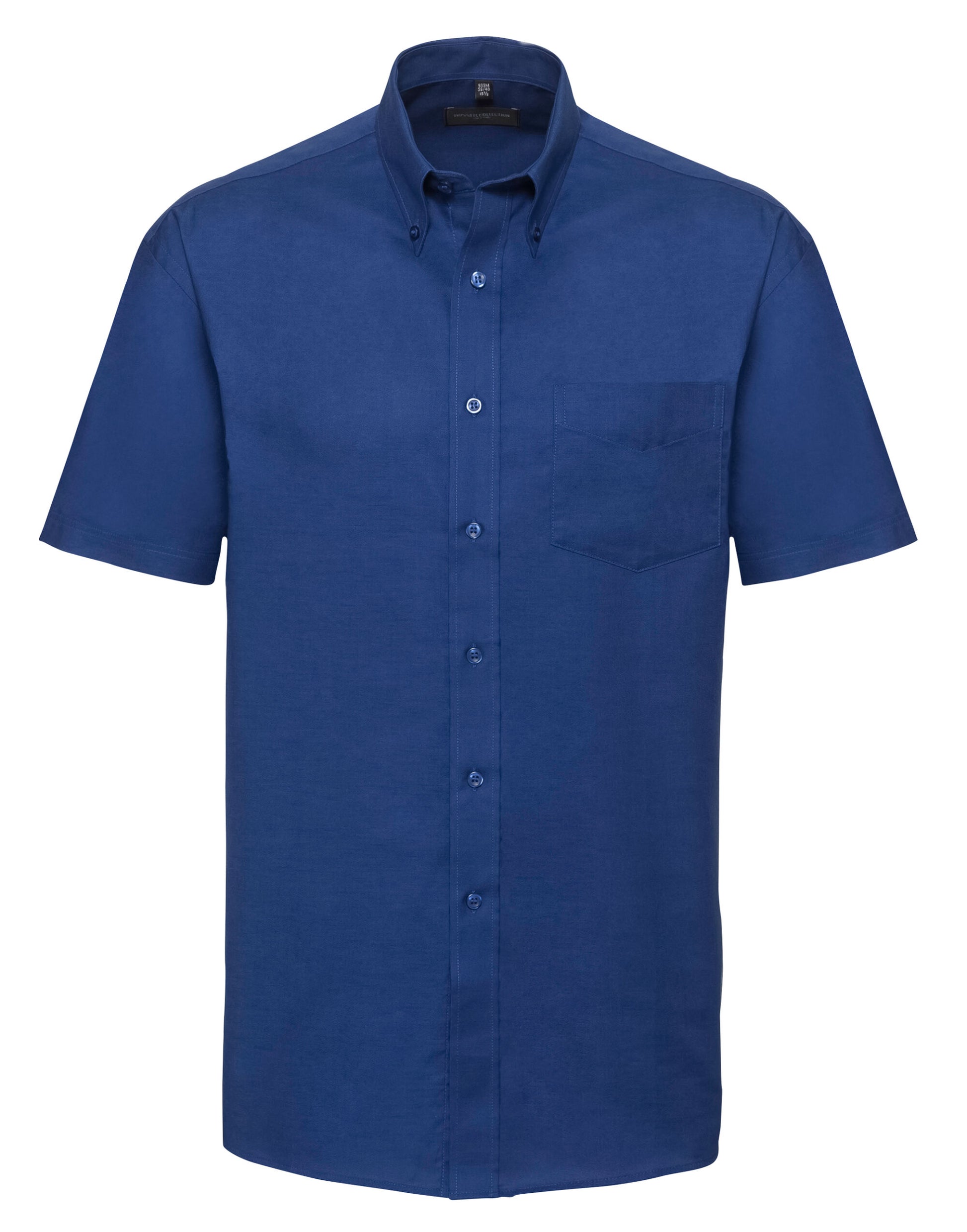 Men's Short Sleeve Classic Oxford Shirt - Bright Royal