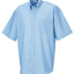 Men's Short Sleeve Classic Oxford Shirt - Oxford Blue