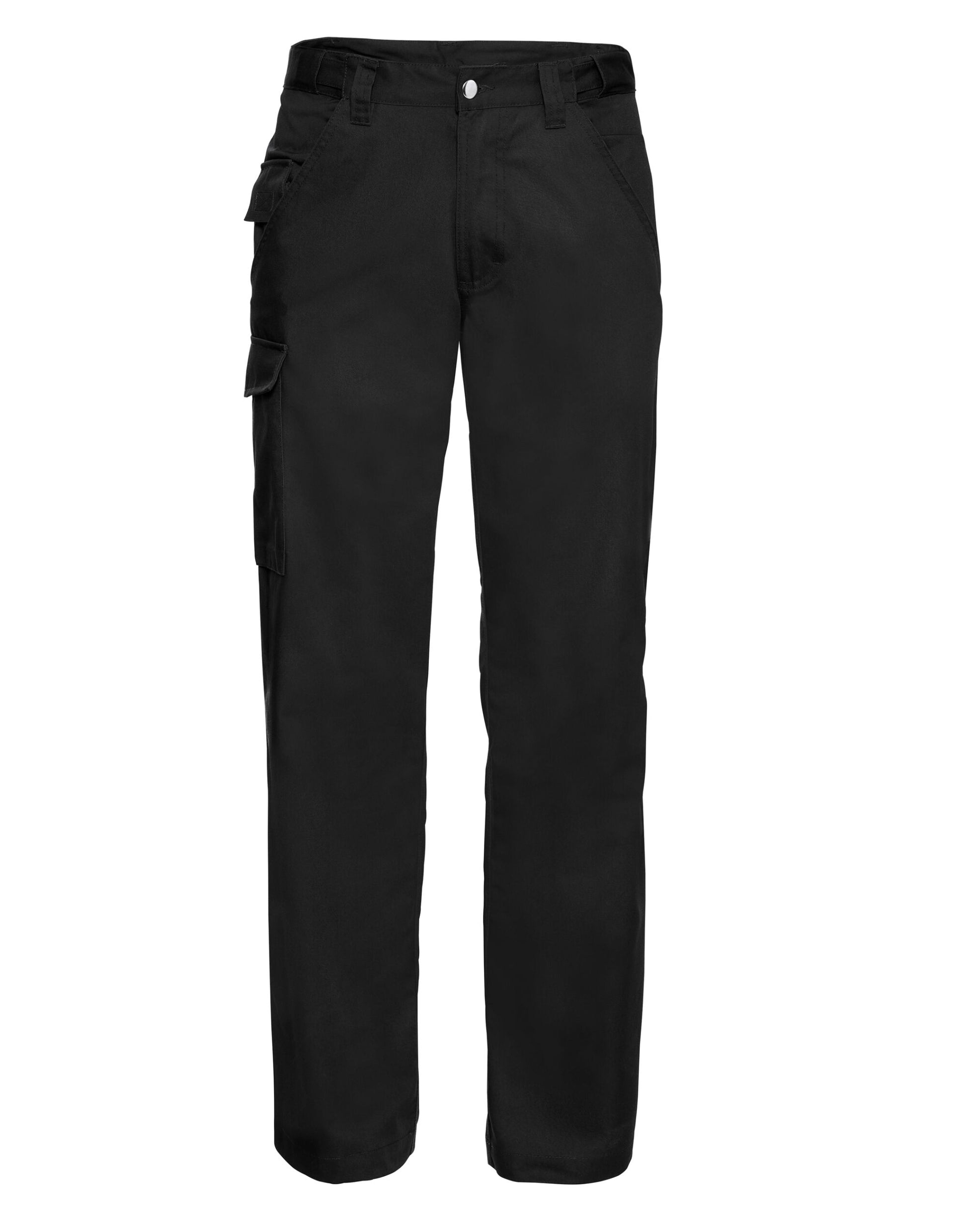 Polycotton Twill Trousers (Tall) - Black