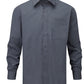 Men's Long Sleeve Classic Polycotton Poplin Shirt - Convoy Grey