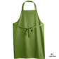 Multi-Coloured Recycled Bib Apron - Light Olive