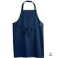 Multi-Coloured Recycled Bib Apron - Navy