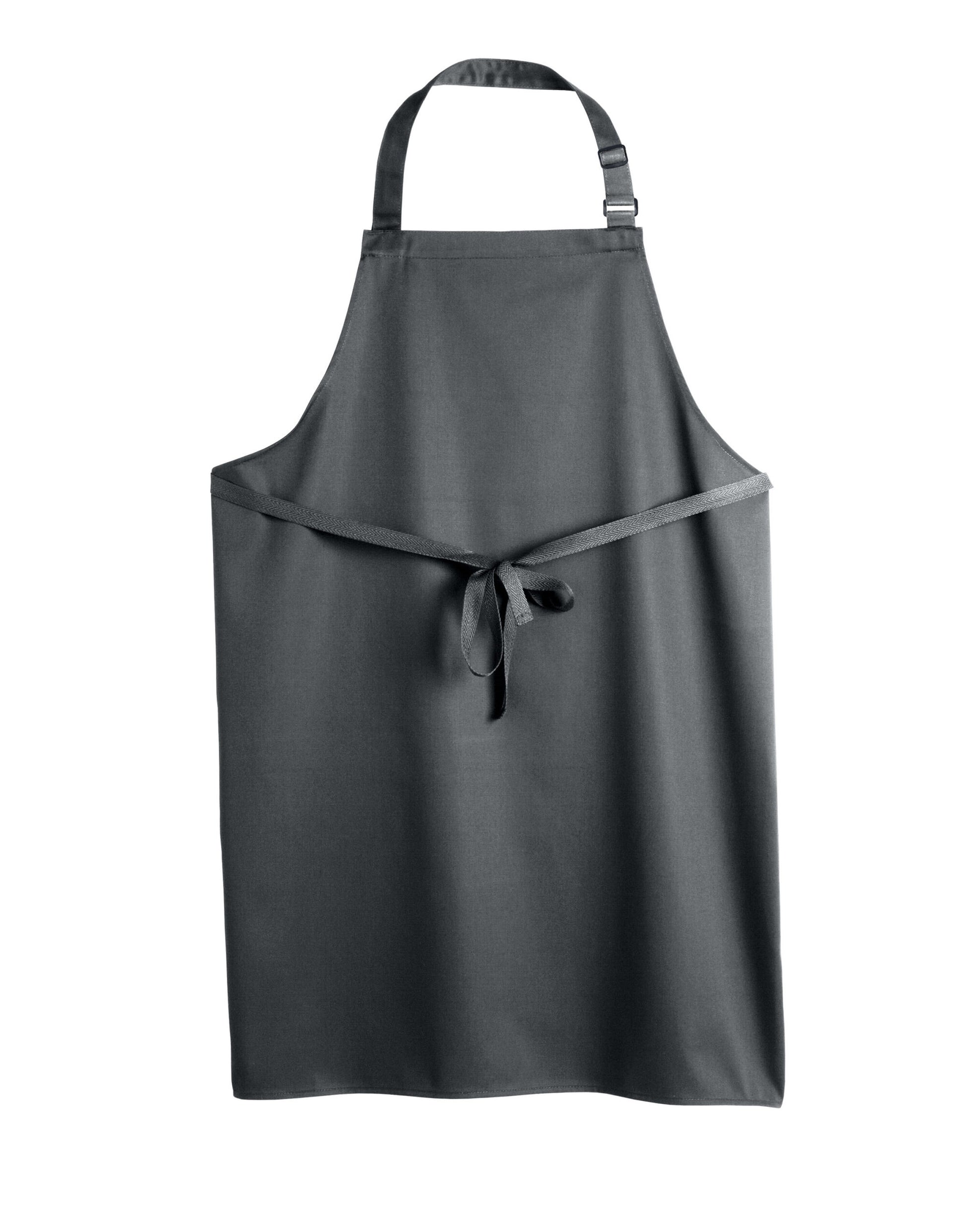 Multi-Coloured Recycled Bib Apron - Storm Grey