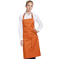Multi-Coloured Recycled Bib Apron - Orange