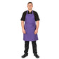 Multi-Coloured Recycled Bib Apron - Purple