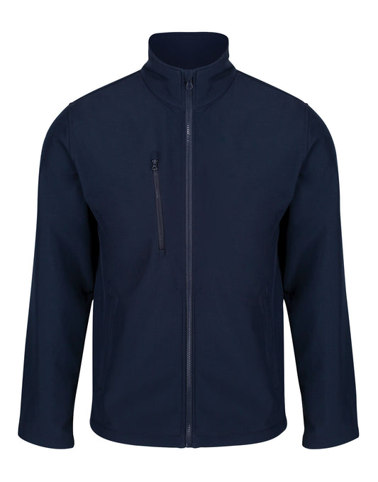 Ablaze 3 Layer Printable Softshell Jacket - Navy/Navy