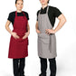 Recycled Bib Apron With Pocket - Griffin Grey