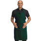 Recycled Bib Apron With Pocket - Bottle Green