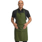 Recycled Bib Apron With Pocket - Olive