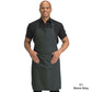 Recycled Bib Apron With Pocket - Storm Grey