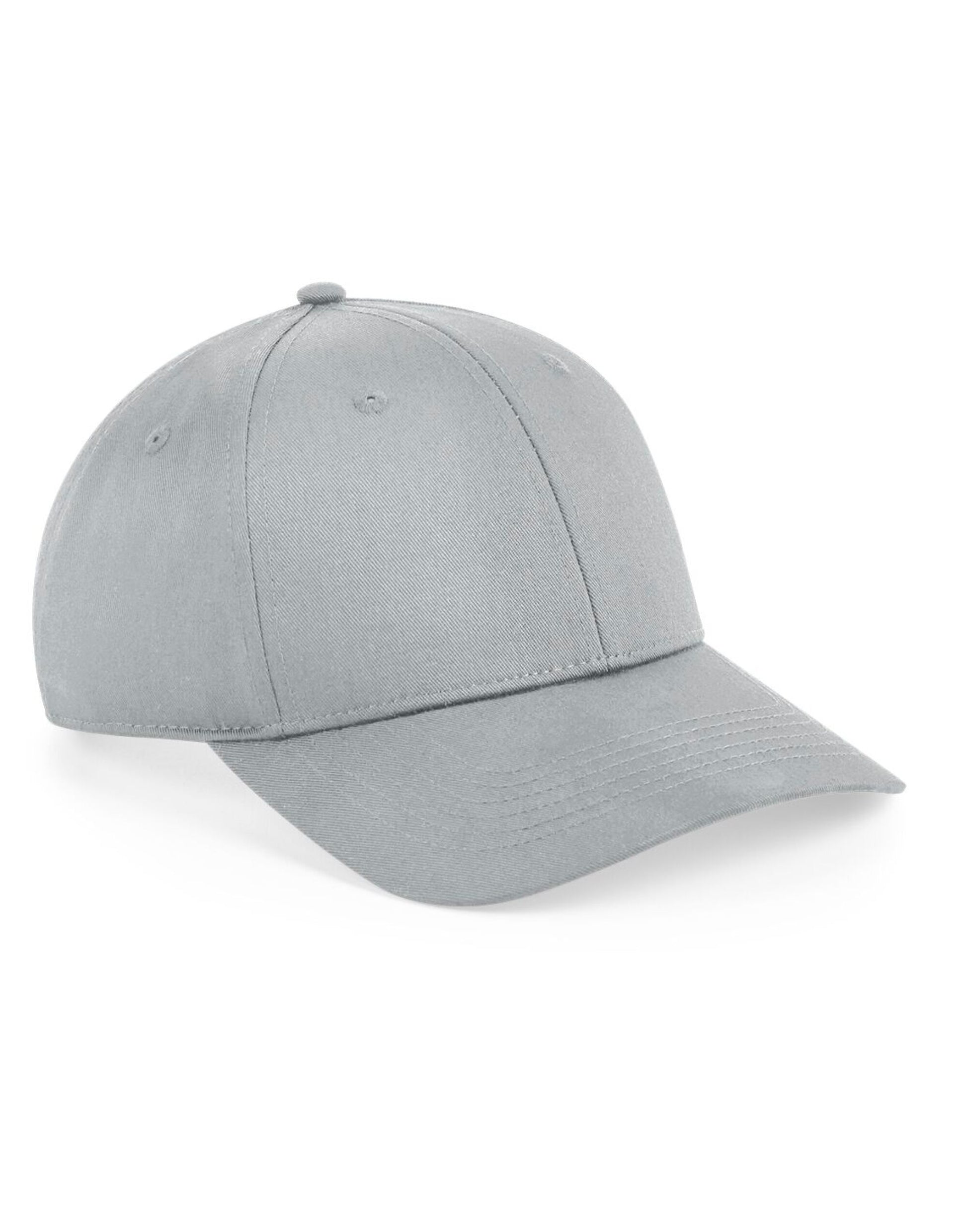 Urbanwear 6 Panel Snapback - Light Grey