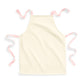FairTrade Cotton Junior Apron - Natural/Pastel Pink