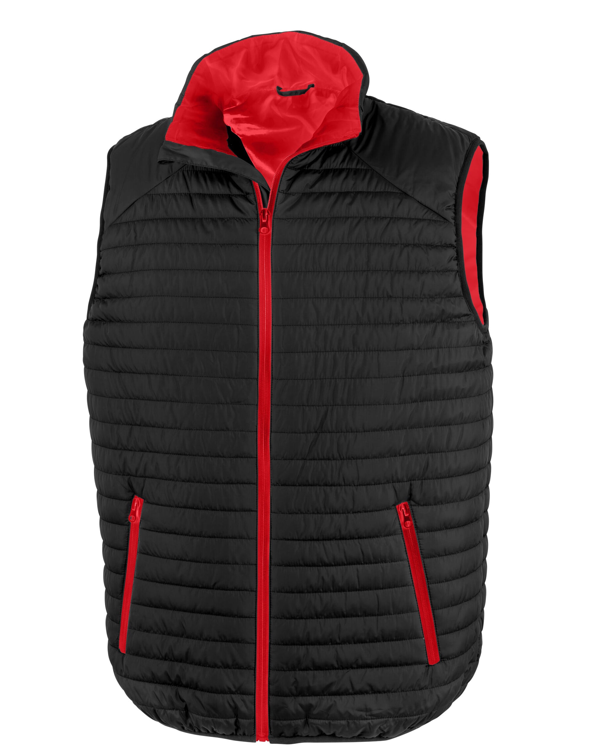 Thermoquilt Gilet - Black/Red