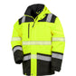 Recycled Extreme Tech Printable Softshell Coat - Fluorescent Yellow/Black
