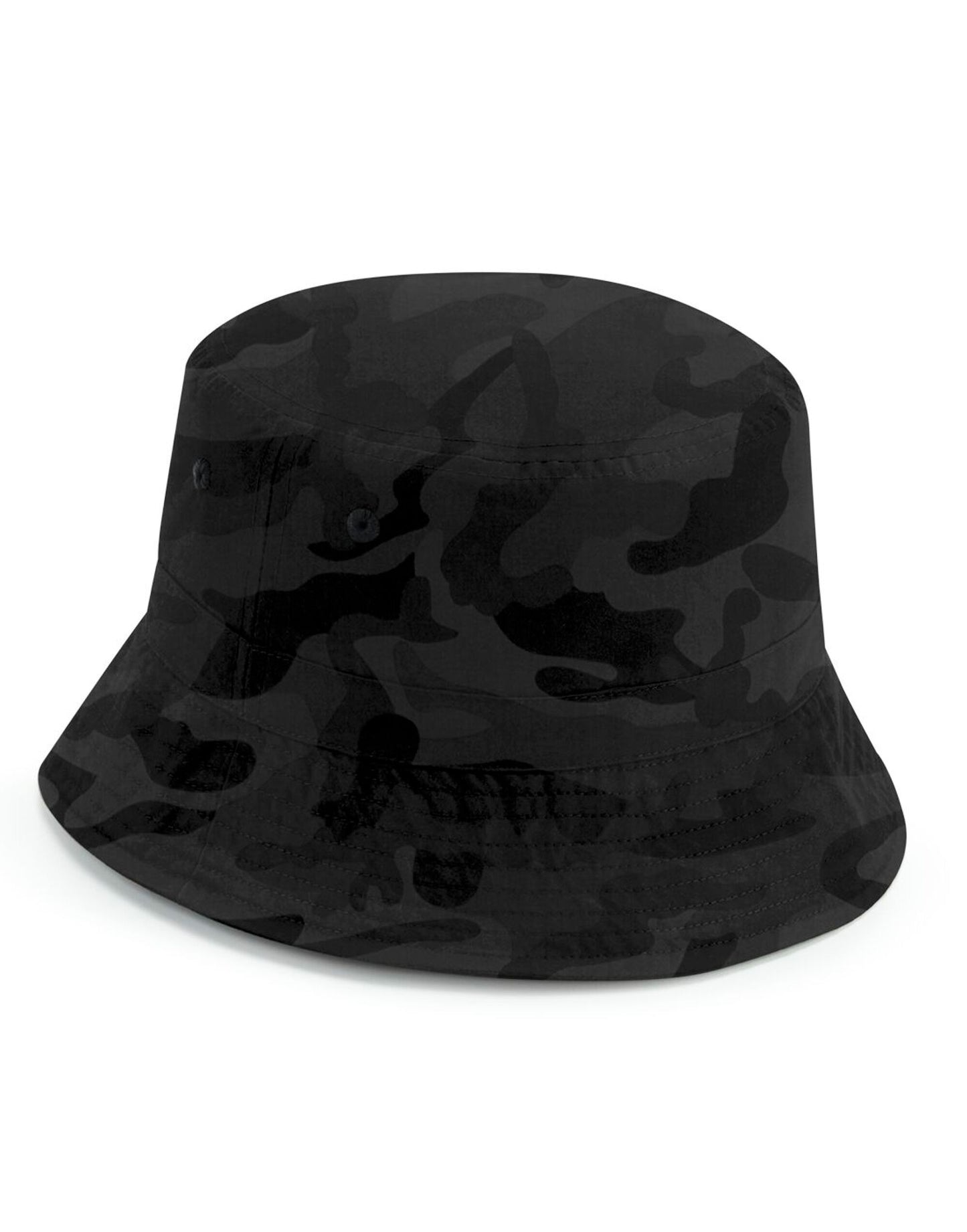 Recycled Polyester Bucket Hat - Midnight Camo