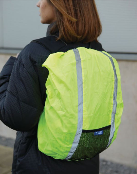Hi-Vis Rucksack Cover - Hi-Vis Yellow