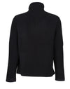 100% Recycled Half Zip Fleece - Black