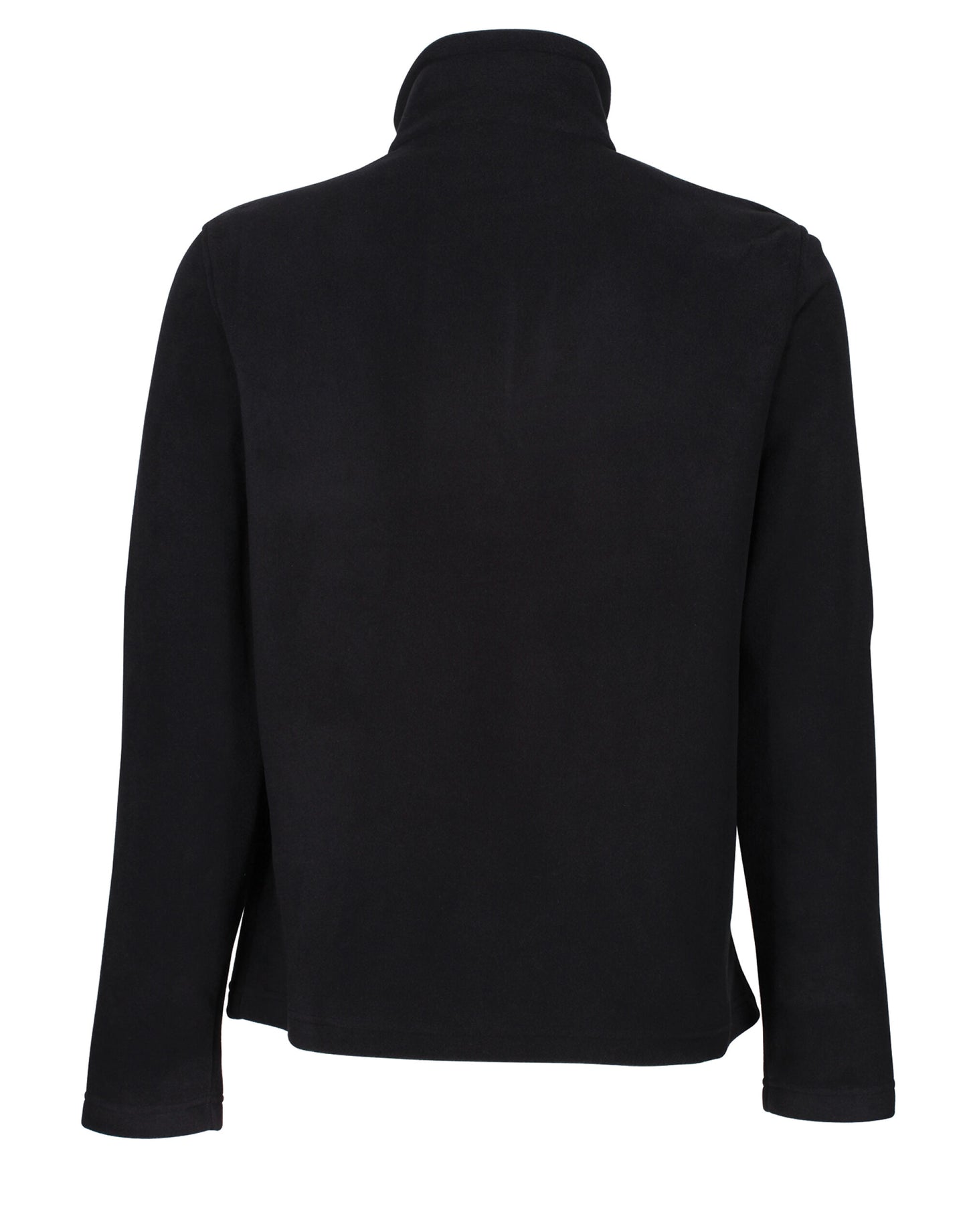 100% Recycled Half Zip Fleece - Black