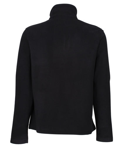 100% Recycled Half Zip Fleece - Black
